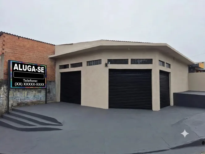 Salão de Fácil Acesso em Rio Grande da Serra | Ponto Estratégico em esquina movimentada.