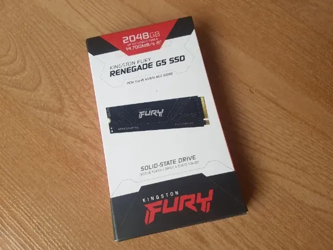 SSD 2TB NVMe PCIe 5.0 Kingston Fury Renegade G5 Para PlayStation 5 Notebook Gamer PC Gamer