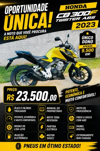 CB Twister em excelente estado de conservação