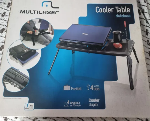 Cooler Table Notebook Portátil Multilaser