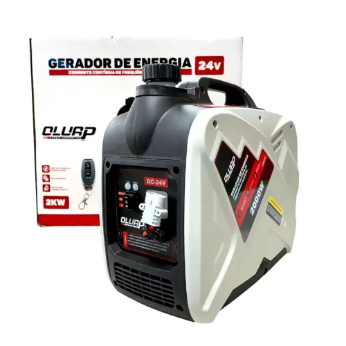 Gerador De Energia 24v Automotivo Inteligente Gerador Caminhão Motorhome 2000W 7 L