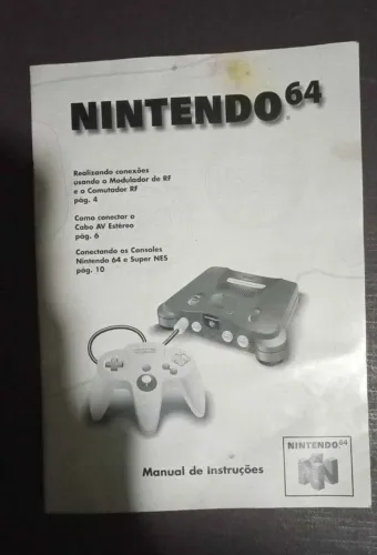 Manual Nintendo 64 (original)