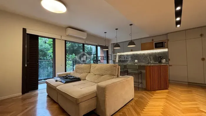 Apartamento com 1 dormitório para alugar, 70 m² por R$ 10.671/mês - Vila Madalena - São Pa