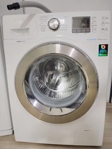 Máquina de Lavar Roupas Samsung Digital Inverter Eco Bubble 10,1Kg