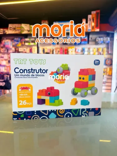 Brinquedo de Montar 26 Peças Modelo Construção