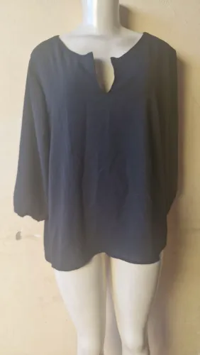 Blusa de manga Plus Size veste GG