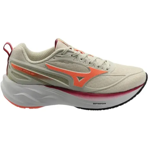 Tênis de Corrida Feminino Caminhada Mizuno Space 5 Bege 101034034ARENIT