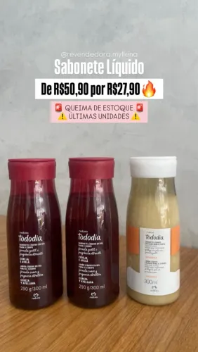 Produtos Natura em promoção 
