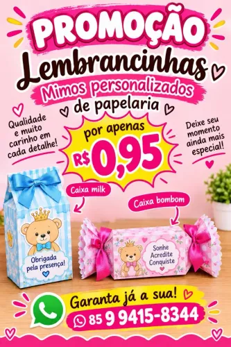 Lembrancinha personalizadas