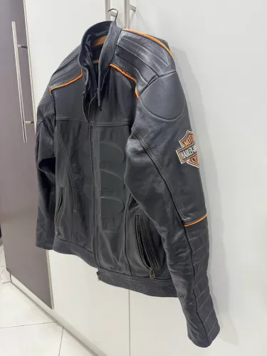 Jaqueta Harley-Davidson Couro Premium - Muito Conservada