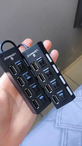 VENDO KIT COM 2 HUBS USB LEHMOX 4 PORTAS