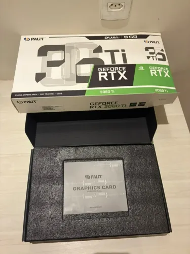 Placa de Video RTX GeForce 3060 TI PALIT DUAL 8GB