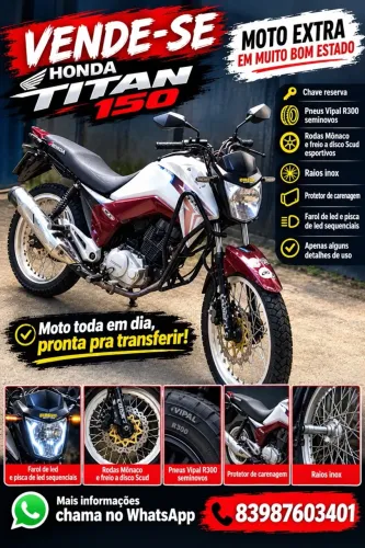 Honda CG 150 Titan-esd Mix/flex 2014
