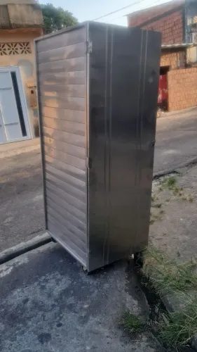 ARMÁRIO DE INOX PARA PÃO VAZIO