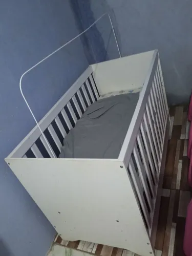 Berço de bebe completo 