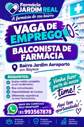 Balconista de Farmácia