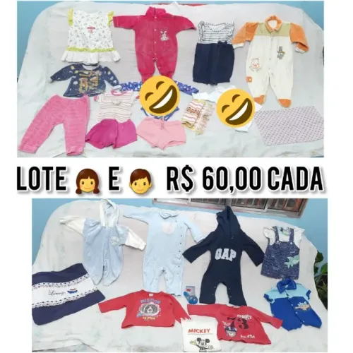 lotes infantil / adulto
