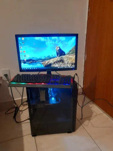 Para sair logo PC gamer GTX 1650 AMD rayzen 5