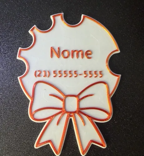 Placa Personalizada Para Fotos De Unhas Salão De Beleza Manicure