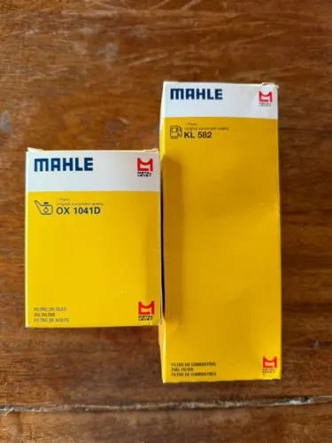 Kit Filtro de Óleo + Combustível MAHLE (Corolla e outros) - NOVOS