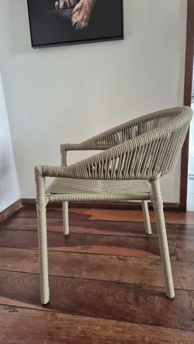 Cadeira em corda náutica prêmio