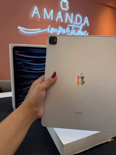 iPad Pro m3 tela 12.9 128 gb oportunidade imperdível