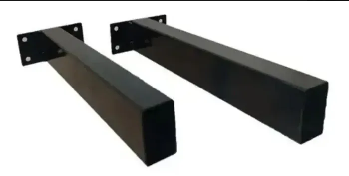 Par Suportes Mármore Invisível Mão Francesa 40 Cm Reforçado