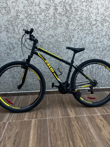 Bicicleta Caloi Aro 29 - Preta e Amarela