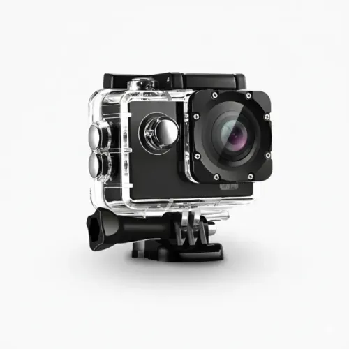 Câmera Action Pro Ultra HD 4K Wi-Fi Filmadora Esportiva à Prova d'Água com Kit Completo