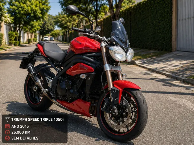 Triumph speed triple 1050i