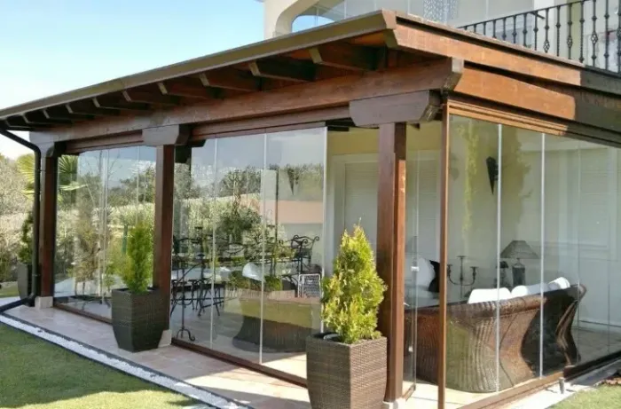 fechamentos de áreas gourmet ,,ranchos,,chacaras em vidros temperados