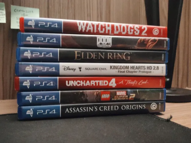 Lote 7 Jogos play 4