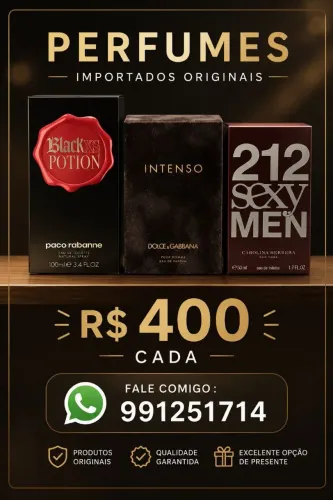 Perfumes importados a venda