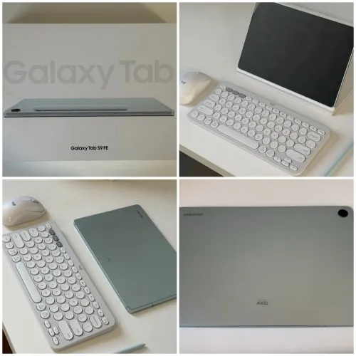 Tablet Galaxy Tab S9 FE Verde - 128GB com 6GB de RAM