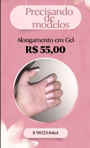 Promoção de unha em gel !!