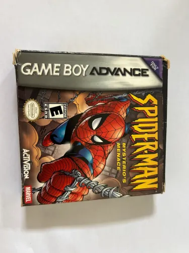 CARTUCHO SPIDER MAN GAME BOY ADVANCE MARVEL+ encarte