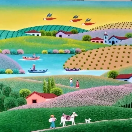 Robson barros tema paisagem medida 40x60