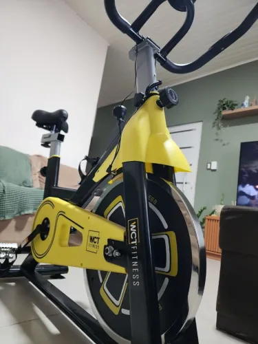Bicicleta ergométrica wtc fitines 13gk inércia nova