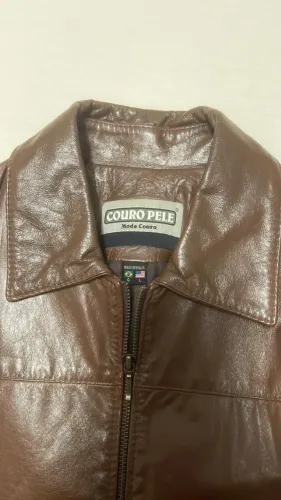 Jaqueta de couro