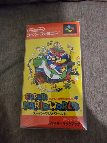 Fita Super Famicom Super Mario world