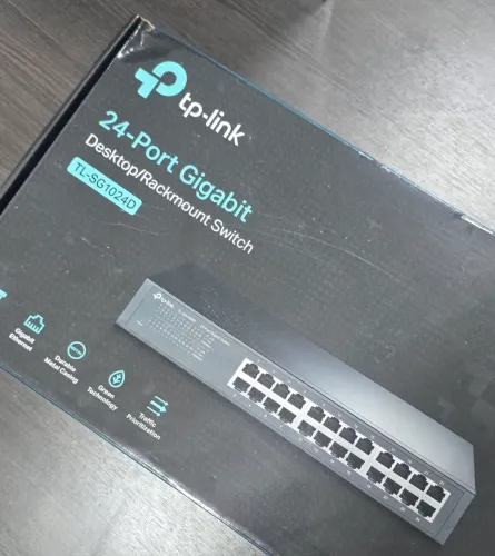 Gigabit 24 Portas TP-Link TL-SG1024D (Excelente Estado / Na Caixa)