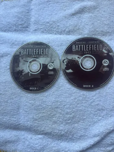Discos Battlefield 1942 Deluxe Edition PC Original - Apenas Mídias Avulsas