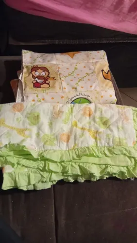 Kit Enxoval Infantil: Edredom O Pequeno Príncipe + Manta de Babado
