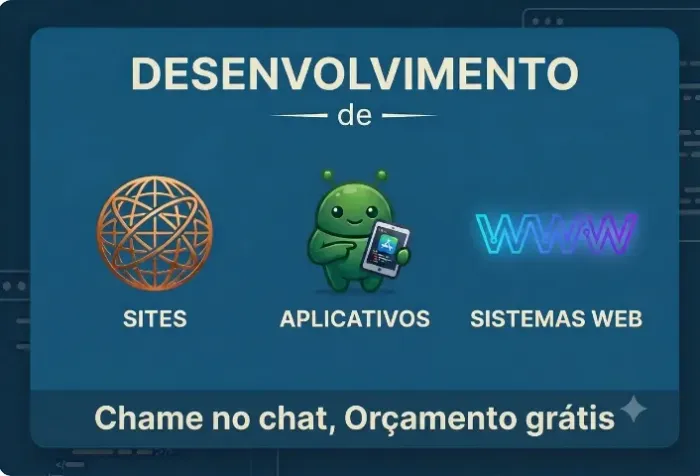 Desenvolvimento de Sites, Aplicativos e Sistemas