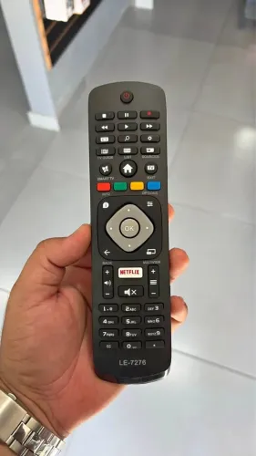 Controle Remoto Compatível Para Smartv Philips