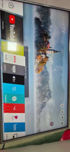Tv LG 43 polegadas com problema na tela
