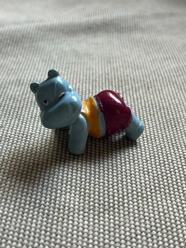 hipopótamo coleção kinder ovo anos 90