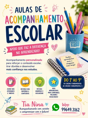 ACOMPANHAMENTO ESCOLAR