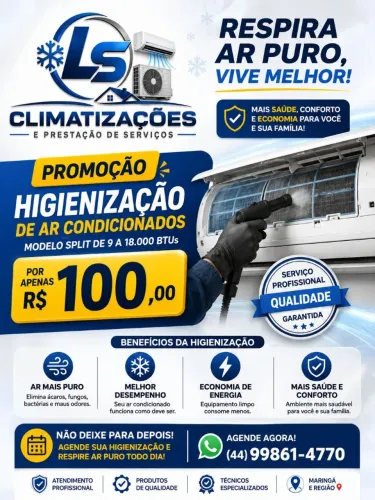Limpeza de Ar Condicionados