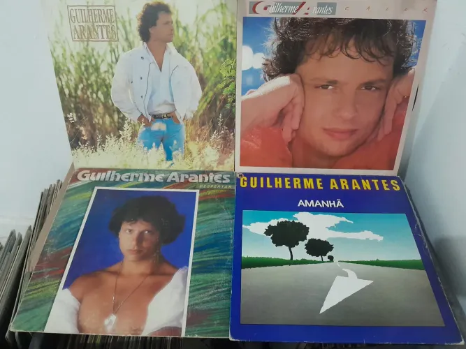 Lote de Vinil do Guilherme Arantes 